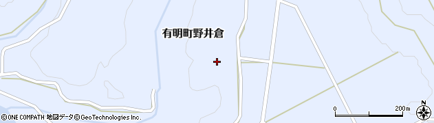 鹿児島県志布志市有明町野井倉4822周辺の地図