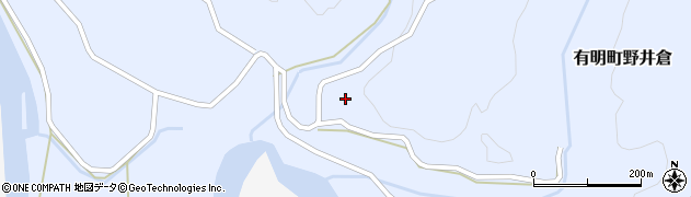 鹿児島県志布志市有明町野井倉4216周辺の地図