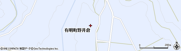 鹿児島県志布志市有明町野井倉4834周辺の地図