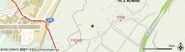 鹿児島県日置市吹上町和田957周辺の地図