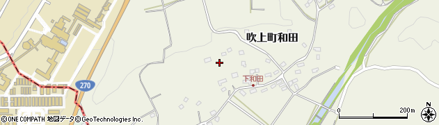 鹿児島県日置市吹上町和田932周辺の地図