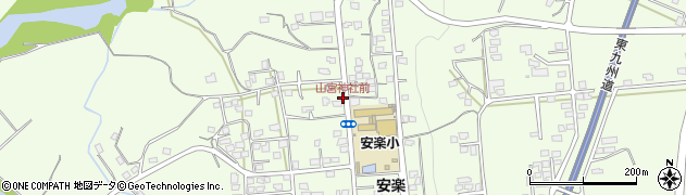 山宮神社前周辺の地図