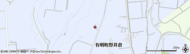 鹿児島県志布志市有明町野井倉4337周辺の地図