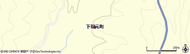 鹿児島県鹿児島市下福元町周辺の地図