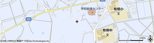 鹿児島県志布志市有明町野井倉1558周辺の地図