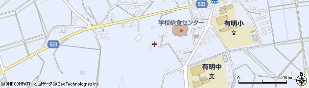 鹿児島県志布志市有明町野井倉1557周辺の地図