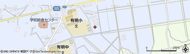 鹿児島県志布志市有明町野井倉1165周辺の地図