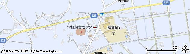 鹿児島県志布志市有明町野井倉1573周辺の地図