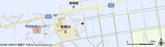 鹿児島県志布志市有明町野井倉1166周辺の地図