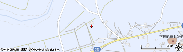 鹿児島県志布志市有明町野井倉1715周辺の地図