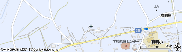 鹿児島県志布志市有明町野井倉1544周辺の地図