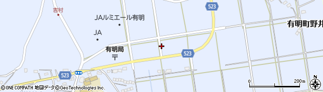 鹿児島県志布志市有明町野井倉1122周辺の地図