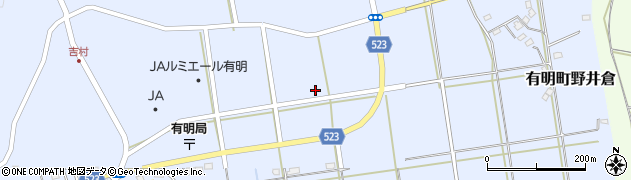 鹿児島県志布志市有明町野井倉1187周辺の地図