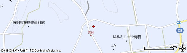 鹿児島県志布志市有明町野井倉1353周辺の地図