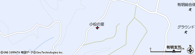 鹿児島県志布志市有明町野井倉2006周辺の地図