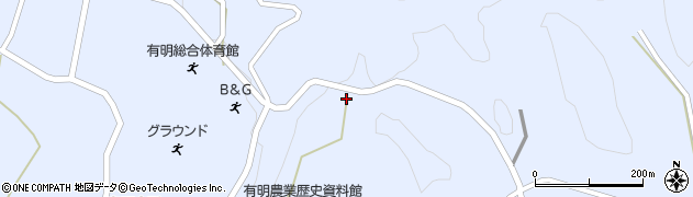 鹿児島県志布志市有明町野井倉1502周辺の地図