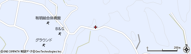 鹿児島県志布志市有明町野井倉1487周辺の地図