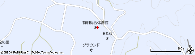鹿児島県志布志市有明町野井倉1760周辺の地図