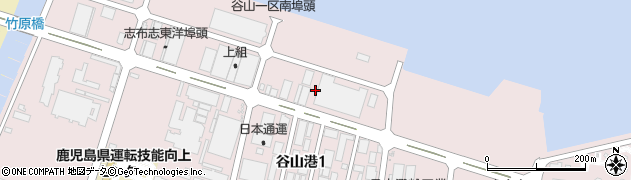 株式会社共進組　谷山港支店事業部周辺の地図