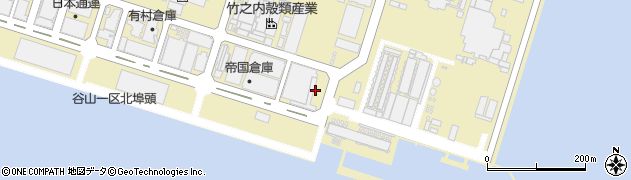 株式会社ニチレイ・ロジスティクス九州　鹿児島埠頭物流センター周辺の地図