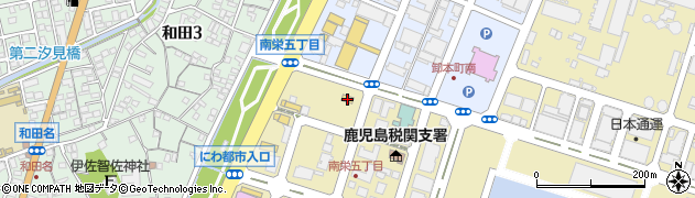 セブンイレブン鹿児島南栄５丁目店周辺の地図