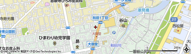 鹿児島銀行和田出張所 ＡＴＭ周辺の地図