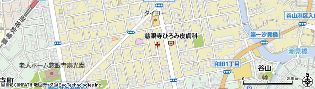 セブンイレブン鹿児島慈眼寺店周辺の地図