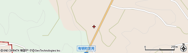 鹿児島県志布志市有明町山重10785周辺の地図