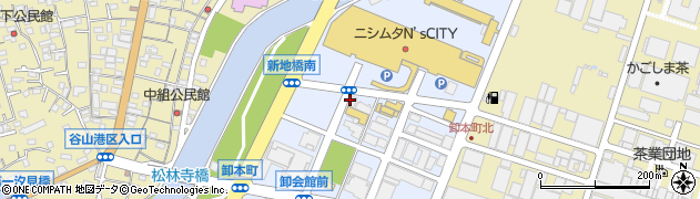 日通エネルギー九州株式会社　鹿児島営業所周辺の地図