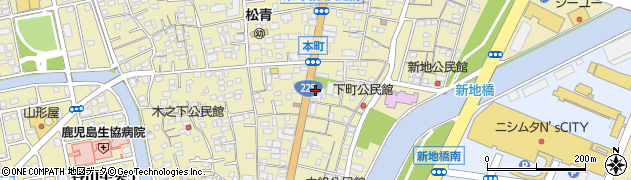 村松鍼灸院周辺の地図