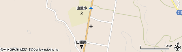 鹿児島県志布志市有明町山重10902周辺の地図
