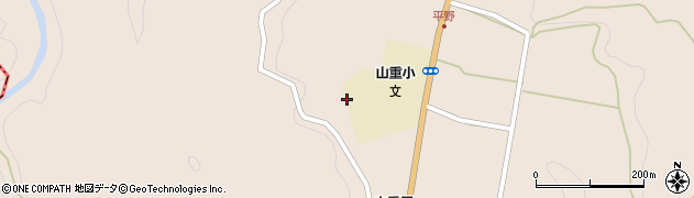鹿児島県志布志市有明町山重10883周辺の地図