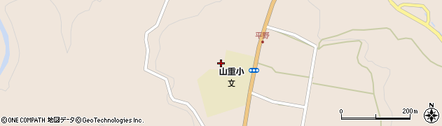 鹿児島県志布志市有明町山重10887周辺の地図