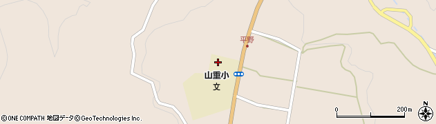 鹿児島県志布志市有明町山重10873周辺の地図