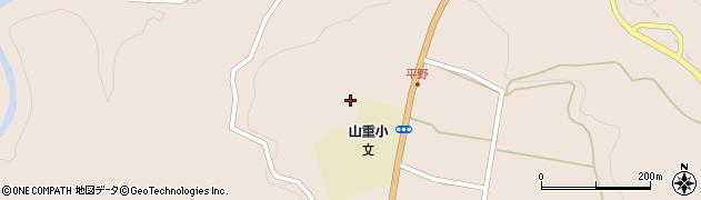 鹿児島県志布志市有明町山重10875-3周辺の地図
