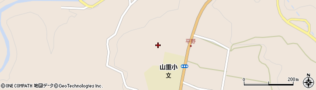 鹿児島県志布志市有明町山重10875-2周辺の地図