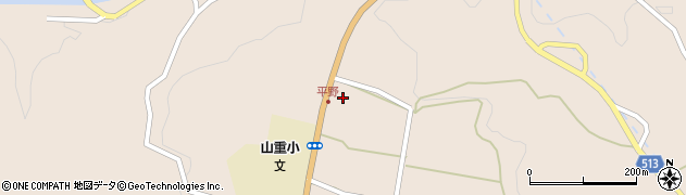 鹿児島県志布志市有明町山重11293周辺の地図