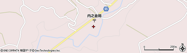 内之倉郵便局 ＡＴＭ周辺の地図