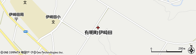 鹿児島県志布志市有明町伊崎田周辺の地図