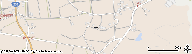 鹿児島県日置市吹上町小野736周辺の地図