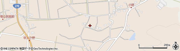 鹿児島県日置市吹上町小野738周辺の地図