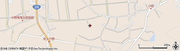 鹿児島県日置市吹上町小野754周辺の地図