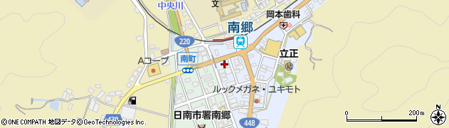 宮崎第一交通株式会社　南郷営業所周辺の地図