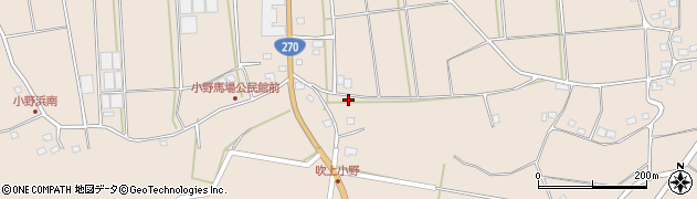 鹿児島県日置市吹上町小野794周辺の地図