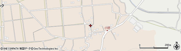 鹿児島県日置市吹上町小野875周辺の地図