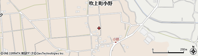 鹿児島県日置市吹上町小野897周辺の地図