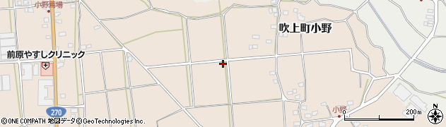 鹿児島県日置市吹上町小野1022周辺の地図