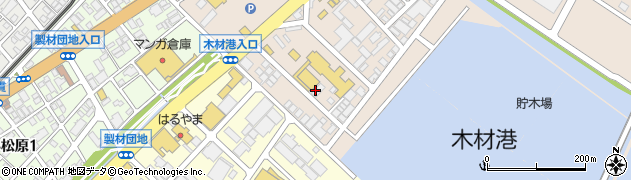 五洋建設株式会社　鹿児島工事事務所周辺の地図