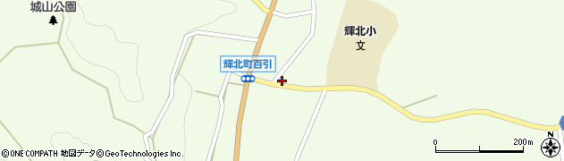 エディオンマタキ輝北店周辺の地図