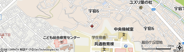 亀山公園周辺の地図